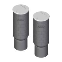 Kit Fole Pneumático Suspensão Eixo c Base Scania NTG - 2 Un