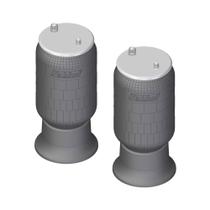 Kit Fole Pneumático Suspensão Eixo com Base Ford Cargo 2 Un