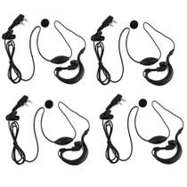 Kit Fone Rádio Comunicador Walkie Talkie 777S 888 Uv5R Homol