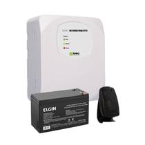 Kit fonte no-break para cftv 2a - controle tx top e bateria