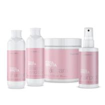 KIT FORÇA BRUTA SHAMPOO 250ml + BÁLSAMO CONDICIONANTE + HAIR PROTEIN 200ml + MÁSCARA 500g KIT FORÇA BRUTA SHAMPOO 250ml + BÁLSAMO CONDICIONANTE + HAIR PROTEIN 200ml + MÁSCARA 500g