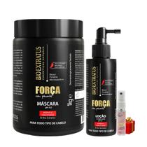 Kit Força com pimenta 1 Máscara 1kg 1 Loção 100ml + Presente Lourre 15ml Kit Força com pimenta 1 Máscara 1kg 1 Loção 100ml + Presente Lourre 15ml