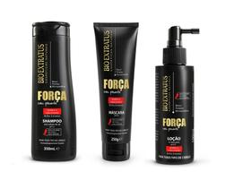 Kit força com pimenta para crescimento dos cabelos Bio extratus