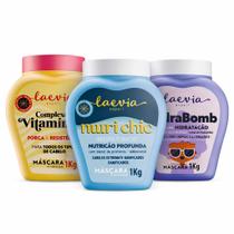 Kit força e nutrição intensa laevia Kit força e nutrição intensa laevia