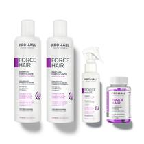Kit Force Hair ProHall Força Máxima e Crescimento Acelerado Antiqueda