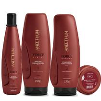 kit force system aneethun 4 passos Fortalecedor Crescimento