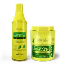 Kit forever liss abacachos shampoo+ máscara 950g