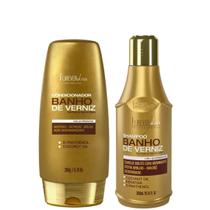 Kit Forever Liss Banho de Verniz Shampoo 300ml + Condicionador 200g Original