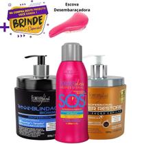 Kit Forever Liss Cronograma Capilar de Verão Original!