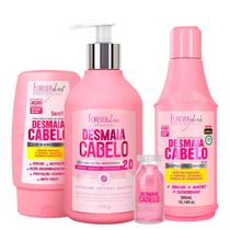 Kit Forever Liss Desmaia Cabelo 2.0 Glow Squad (4 Produtos)