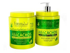 Kit Forever Liss Máscara Abacachos + Leave-in Abacachos 950g