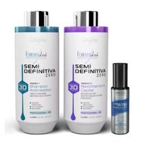 Kit Forever Liss Semi Definitiva 2x1L + Wess We Wish 50ml
