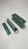 Kit Forma Bloco e Canaleta 10cm Aço Carbono