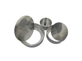 Kit Forma Bolo Assadeira Alta Fundo Falso em Alumínio