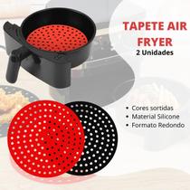 Kit Forma Cesto De Silicone Para Air Fryer Fritadeira Elétrica Micro-ondas - Escolha Seu Kit