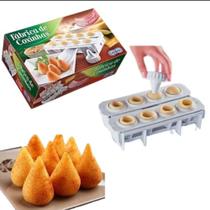 Kit forma coxinha c/8 plastica na caixa - LigBrin