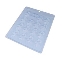 Kit forma de acetato bombom chupetinha cod 319 com 5 unidades Bwb Kit forma de acetato bombom chupetinha cod 319 com 5 unidades Bwb