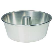 Kit Forma De Alumínio Para Pudim Grande 20X8Cm 2 Peças Kit Forma De Alumínio Para Pudim Grande 20X8Cm 2 Peças