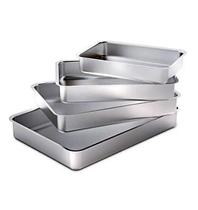 Kit Forma De Bolo Retangular 1/2/3/4