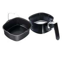 Kit Forma e Cesta com Alça Preta Airfryer Philips RI9217