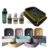 Kit forma luna mais 4 aditivos para cimento e areia Kit forma luna mais 4 aditivos para cimento e areia