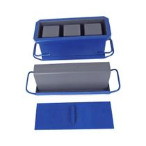 Kit Forma Manual Bloco E Canaleta 1514X19X39Cm 3 Furos Sem