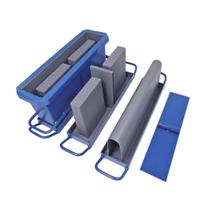 Kit Forma Manual Bloco, Meio Bloco E Canaleta 1009X19X39Cm