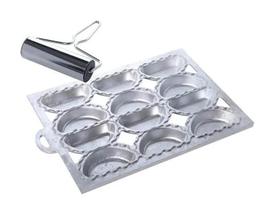 Kit forma para pastel risole com rolo para esticar e moldas massas Kit forma para pastel risole com rolo para esticar e moldas massas