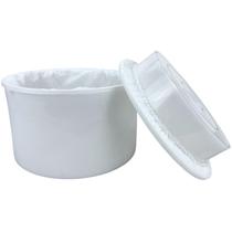 Kit Forma Para Queijo Minas Padrão Parmesão Colonial Gouda com Prensador Dessorador e Tela 5Kg