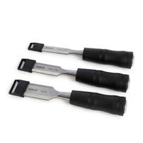Kit Formão para Madeira com 3 Peças 13 mm 19 mm 25 mm EVALD