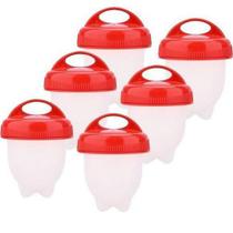 Kit Formas Para Ovos De Silicone - 6 Peças Kit Formas Para Ovos De Silicone - 6 Peças