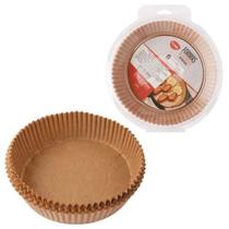 Kit Formas Redondas Descartáveis Para Fritadeira Elétrica 50 Peças Kit Formas Redondas Descartáveis Para Fritadeira Elétrica 50 Peças