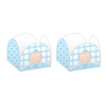 Kit forminha 4 pétalas estampada baby menino c/100un-nc toys Kit forminha 4 pétalas estampada baby menino c/100un-nc toys