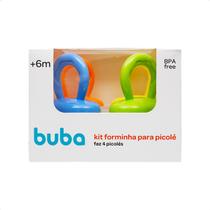 Kit Forminha Sorvete Picolé Infantil Bebe Forma Peitolé - Buba