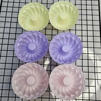 Kit Forminhas De Cupcake/Muffin em Silicone Redonda com Furo 6pçs Kit Forminhas De Cupcake/Muffin em Silicone Redonda com Furo 6pçs