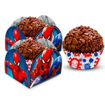 kit forminhas Decoração festa homem Aranha 150 unidades kit forminhas Decoração festa homem Aranha 150 unidades