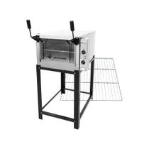 KIT - Forno Elétrico Industrial Roma Inox FERI60 220V + Grade Extra - Venâncio KIT - Forno Elétrico Industrial Roma Inox FERI60 220V + Grade Extra - Venâncio