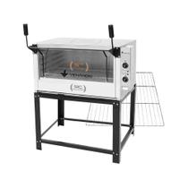 KIT - Forno Elétrico Industrial Roma Inox FERI90 220V + Grade Extra - Venâncio