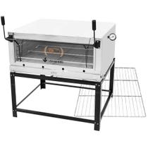 KIT - Forno Gás Industrial Roma Inox FIRI110 + Grade Extra + Kit Gás 2kg - VENANCIO