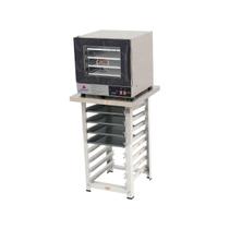 Kit - Forno Turbo Prp-004 Plus Digital 127v Preto + Bancada Mes-004 + 4 Assadeiras - Progás