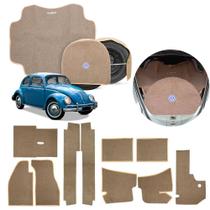 Kit Forração Fusca 70 a 95 Porta Mala e Capa de Estepe Bege
