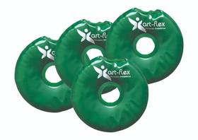 Kit forracao gel redonda c/ orificio (4 unidades) - ARTFLEX