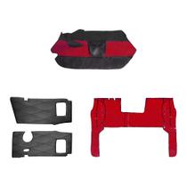 Kit forro capuz tapete torpedo caminhão mb 1113 veludo