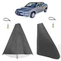 Kit Forro Coifas Marcha Câmbio Manual E Alavanca Freio Auxiliar Escort Gl 1998 Á 2003