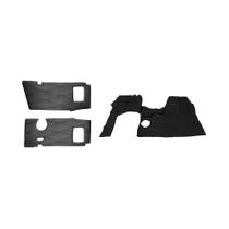 Kit forro tapete torpedo caminhão mb 1519 cab. leito veludo