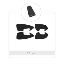Kit Forros de Porta Para o Gol G7 / G6 / G5 Com 4 Peças Sem Costura