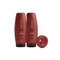 Kit Fortalece Cabelo Force System Aneethun 3 Produtos