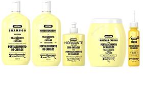 Kit Fortalecimento Capilar Gota Dourada Com 5 Produtos Kit Fortalecimento Capilar Gota Dourada Com 5 Produtos