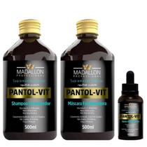 Kit Fortalecimento Capilar Pantol-Vit Madallon