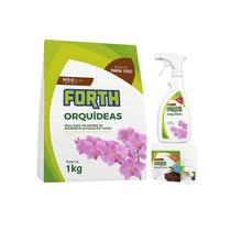 Kit Forth Orquídeas Substrato Floração e Enraizador
